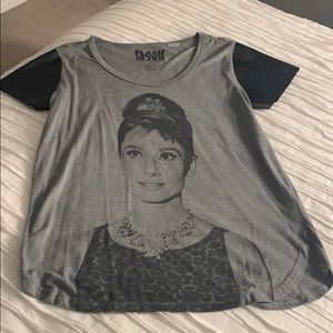 Audrey Hepburn graphic t shirt